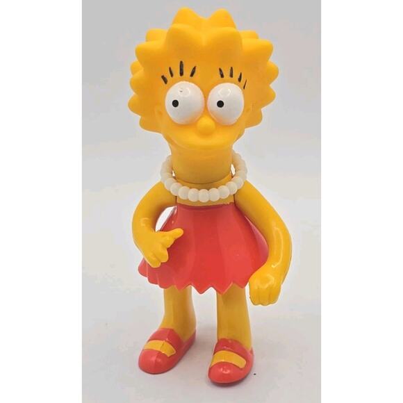 1990 The Simpsons 20th Centry Fox Consumer Products Figurines Set Of 7 Sku 323 - Picture 11 of 16